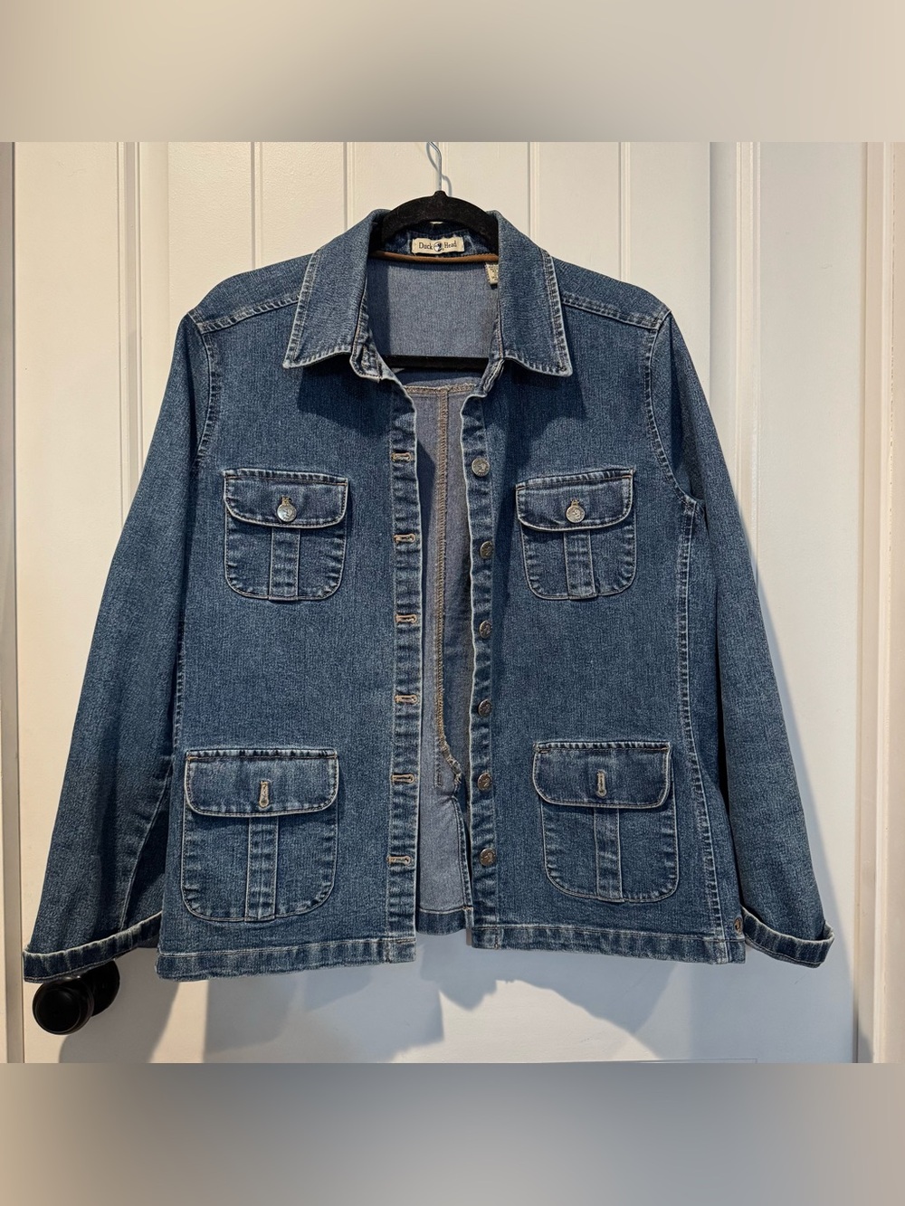 Duck Head Blue Denim Jacket with Patch Pockets